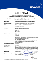 Zertifikat EN 1090 1 Deutsch